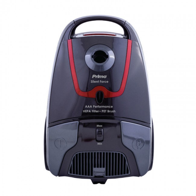 Primo Prvc-40438 Ηλεκτρική Σκούπα 700W με Σακούλα 3.5lt Γκρι