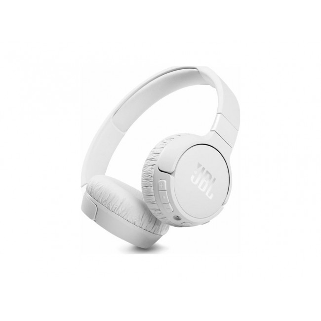 JBL Tune 670NC White Ασύρματα/Ενσύρματα On Ear Ακουστικά με 70 ώρες Λειτουργίας και Quick Charge*