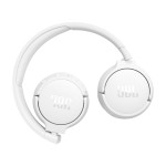 JBL Tune 670NC White Ασύρματα/Ενσύρματα On Ear Ακουστικά με 70 ώρες Λειτουργίας και Quick Charge*