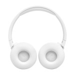 JBL Tune 670NC White Ασύρματα/Ενσύρματα On Ear Ακουστικά με 70 ώρες Λειτουργίας και Quick Charge*
