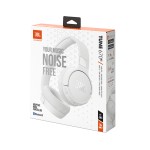 JBL Tune 670NC White Ασύρματα/Ενσύρματα On Ear Ακουστικά με 70 ώρες Λειτουργίας και Quick Charge*