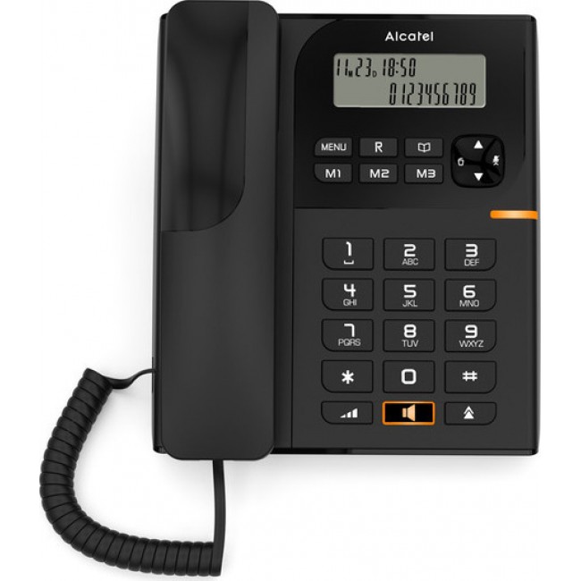 Alcatel T58 Ενσύρματο Τηλέφωνο Γραφείου Μαύρο