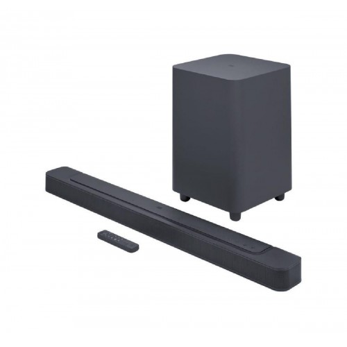 JBL Bar 500 Soundbar 590W MultiBeam, Virtual Dolby Atmos, Chromecast, Wir Sub Μαύρο