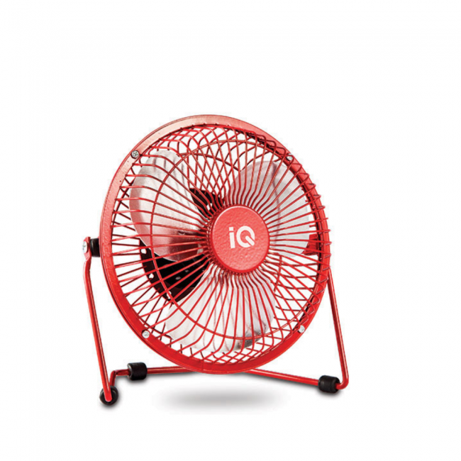 IQ VF-15USB Ανεμιστηράκι USB 15cm Κόκκινο