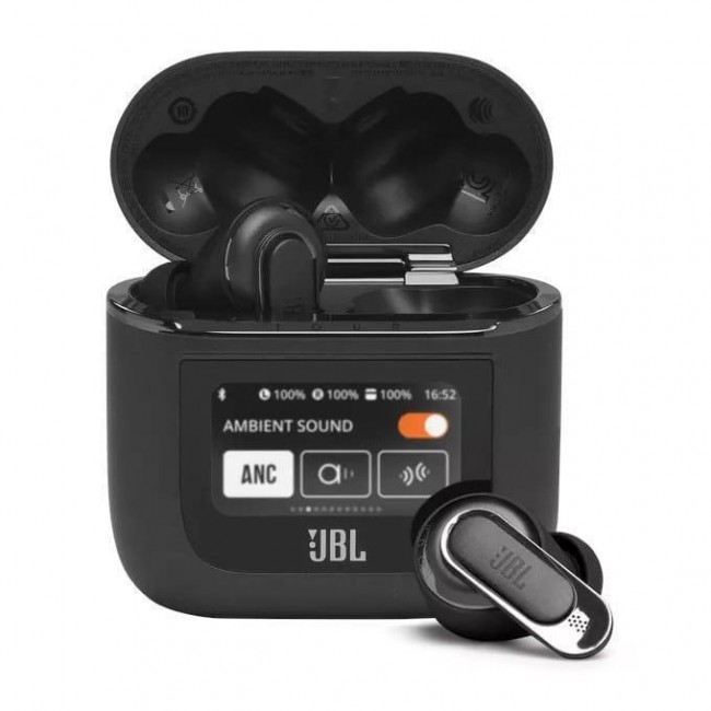 JBL Tour Pro 2 In-ear Bluetooth Handsfree Ακουστικά με Θήκη Φόρτισης Μαύρα * JBL Tour Pro 2 In-ear Bluetooth Handsfree Ακουστικά με Θήκη Φόρτισης Μαύρα *