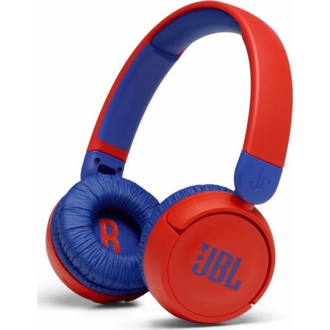 JBL JR310BT Red Wireless On-Ear Safe Listening Headphones For Kids   (JBLJR310BTRED) *