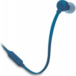 JBL T110 Blue  InEar Universal Headphones 1-button Mic/Remote  (JBLT110BLU) *